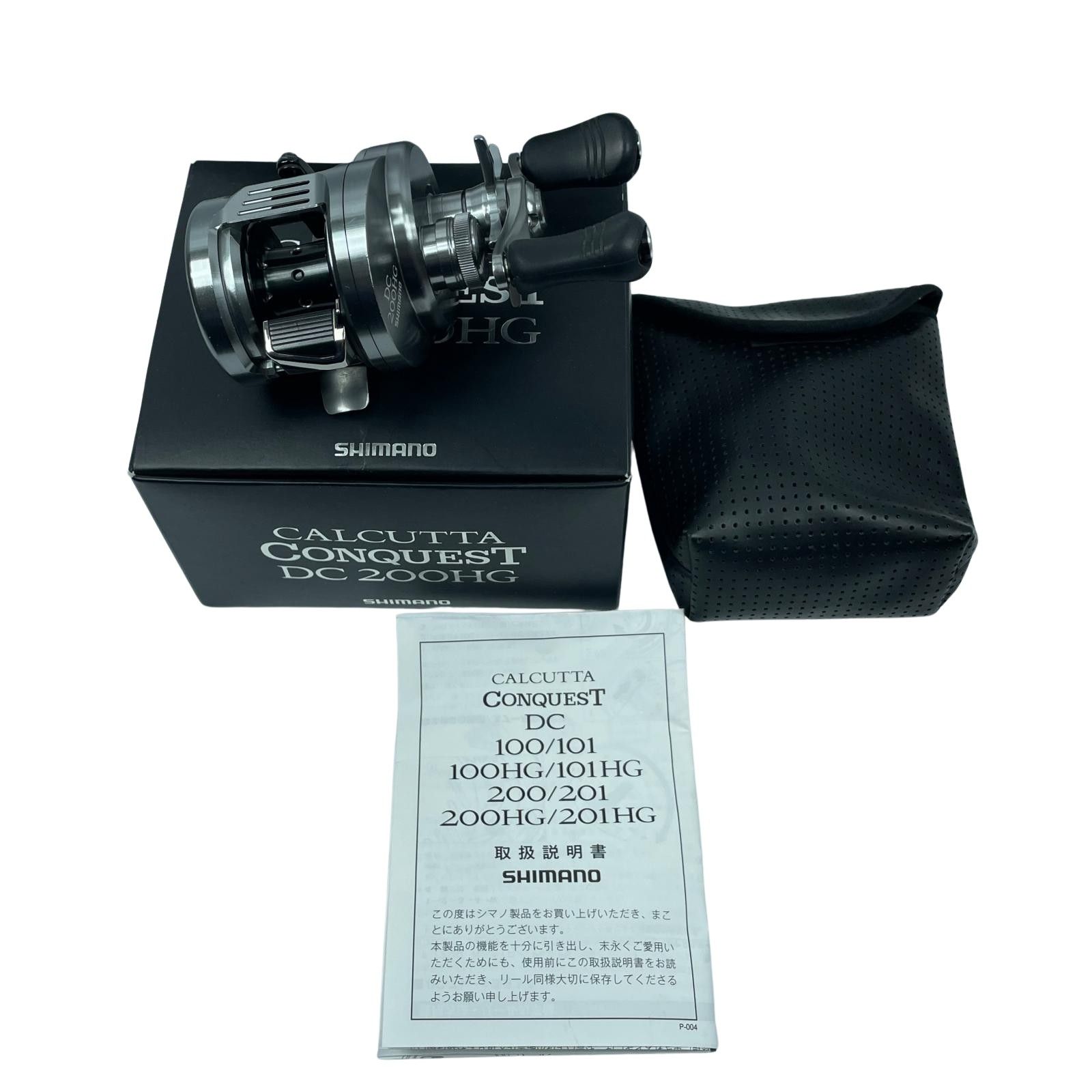 SHIMANO シマノ ベイトリール 20カルカッタコンクエストDC 200 HG 04039