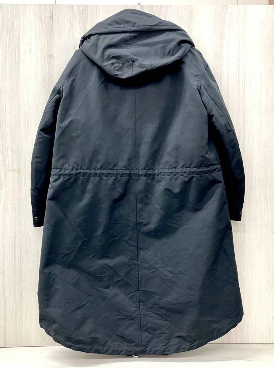 THE RERACS ザ リラクス コート 19 FW-RECT -211 L-LINER-ESP ブラック サイズ36