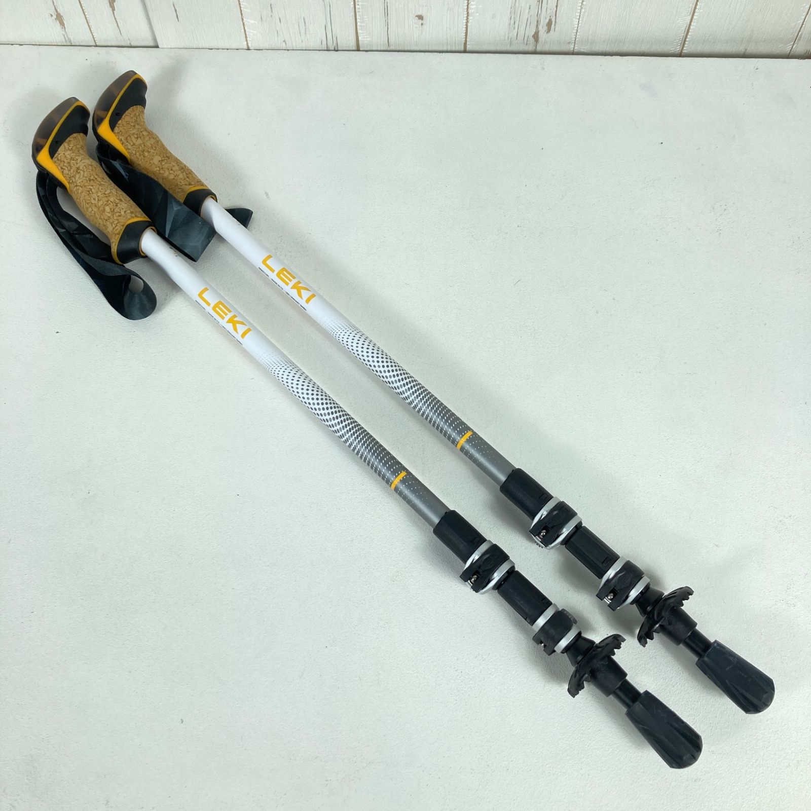 Women s OneSize ホワイト系 Leki レキ クレシダ Cressida アルミ ポール ストック トレッキングポール z