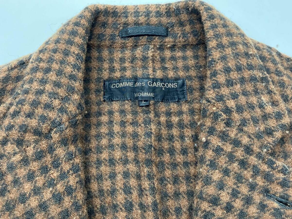 COMME des GARCONS HOMME ウールテーラードジャケット