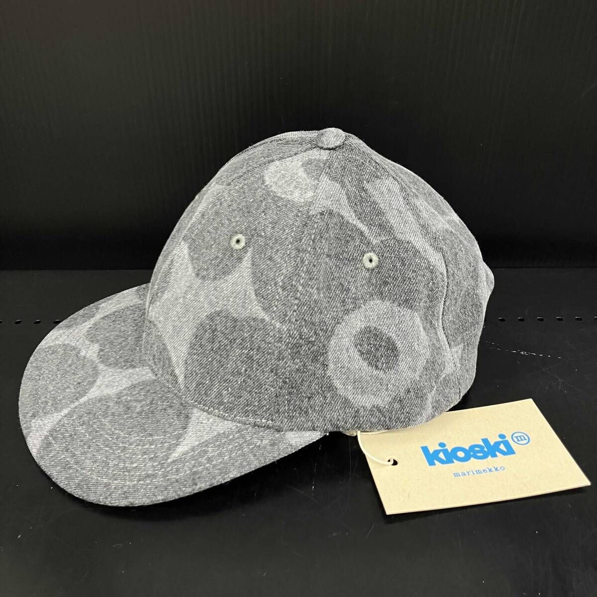 marimekko|マリメッコ キャップ ウニッコ ライトグレー 110111