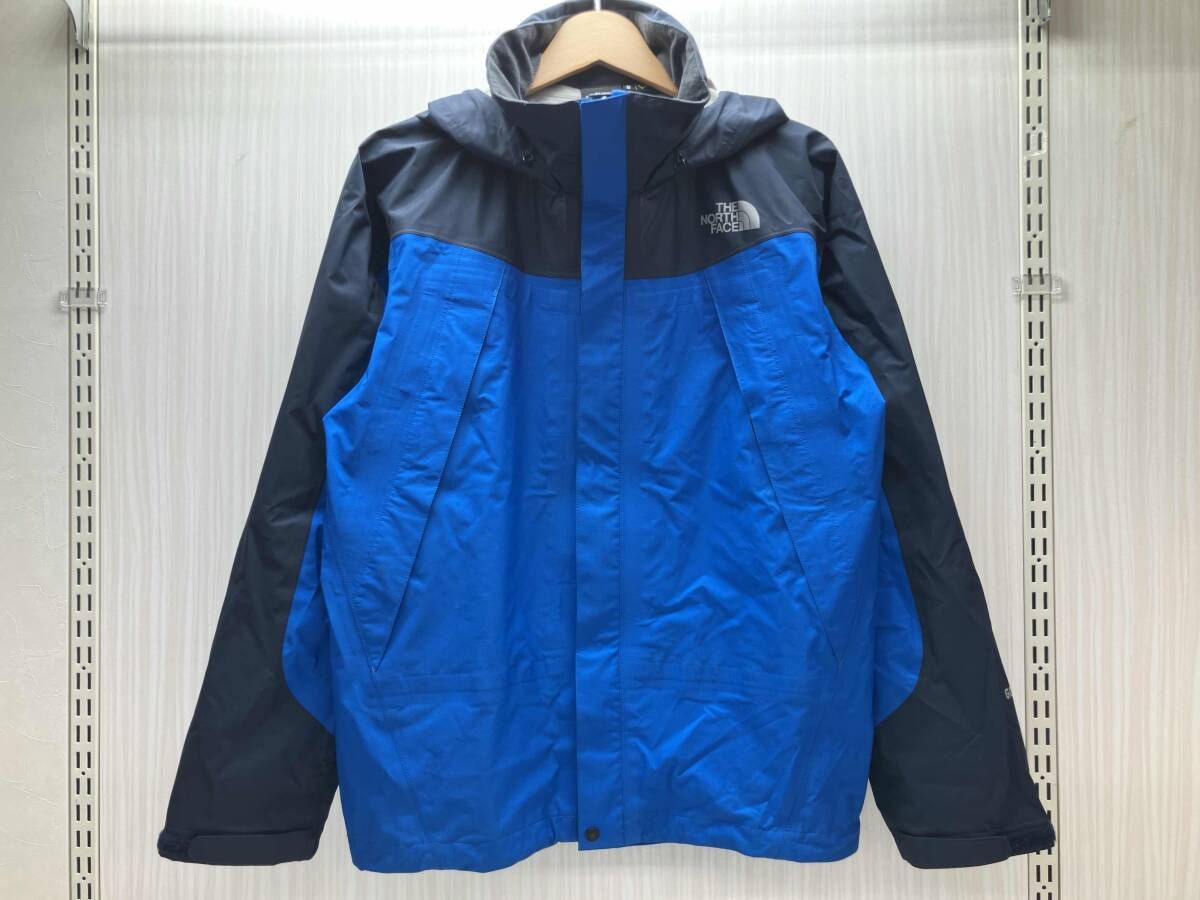 THE NORTH FACE ザノースフェイス レインテックスフライト レインウェア 上下セット NP 11413 S ブルー