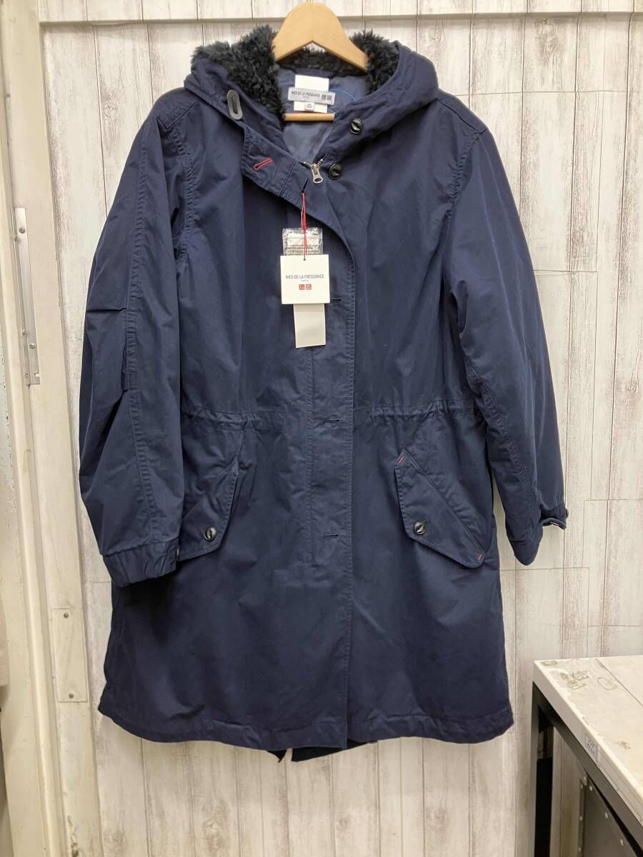 ユニクロ × イネス モッズコート XXL 未使用 ネイビー UNIQLO×INES DE LA FRESSANGE/モッズコート（M-51）/212-401523