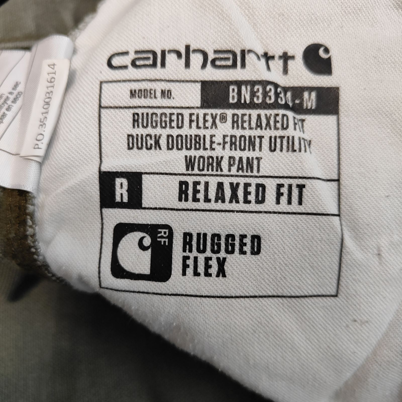 Carhartt カーハート インドネシア製 BN3334-M 【サイズ】 32×30 