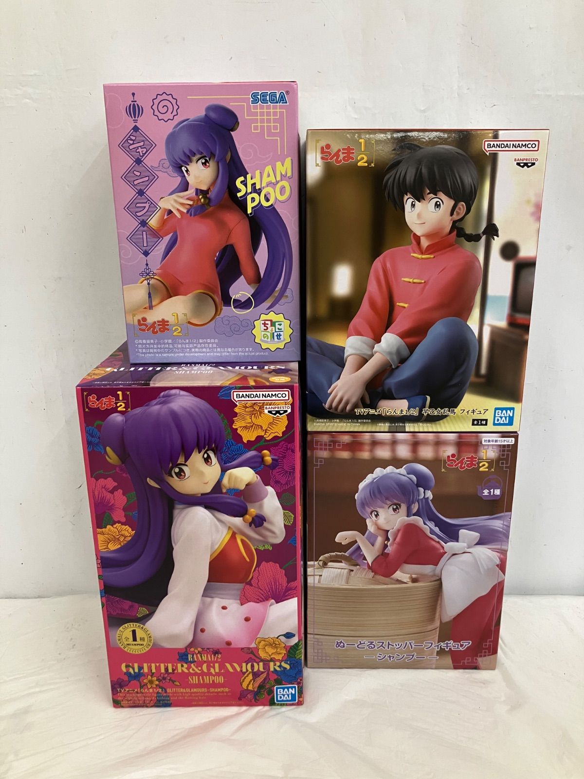 未開封 らんま1/2 フィギュア 4種 LFQ506 f101 - メルカリ