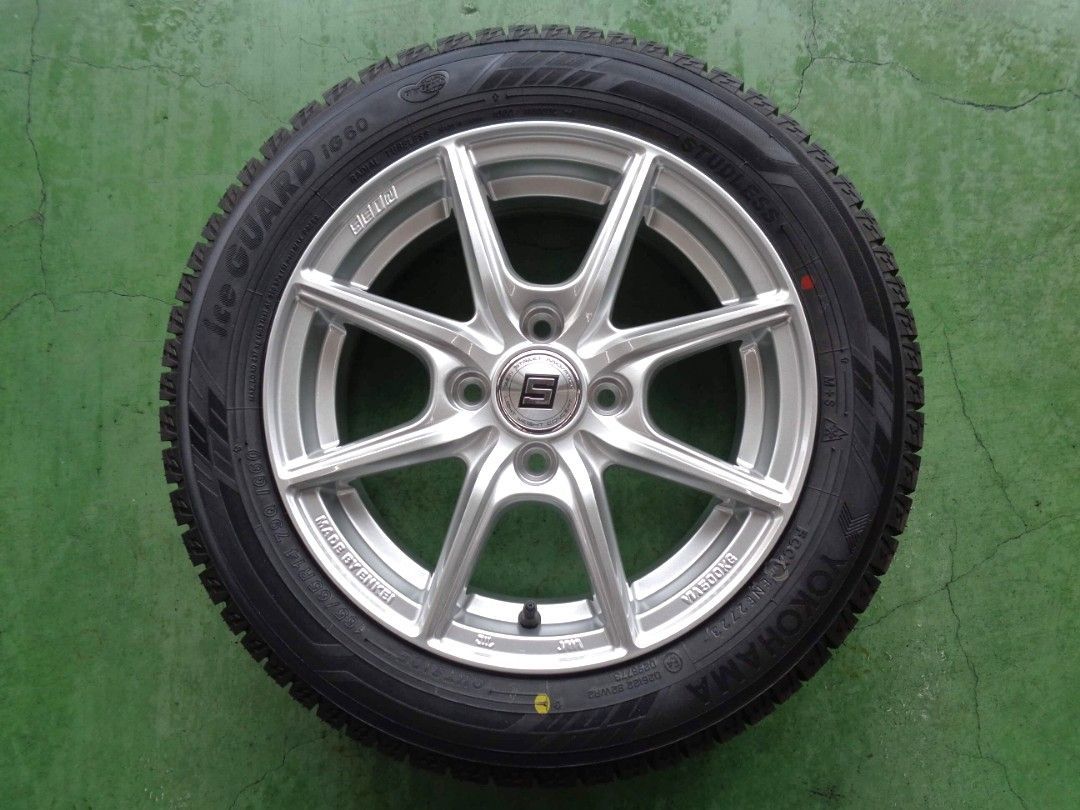 ヨコハマタイヤ アイスガードIG 60 未商品 スタッドレスセット 165 65 R 14 タンク ルーミー ザインEK 00144