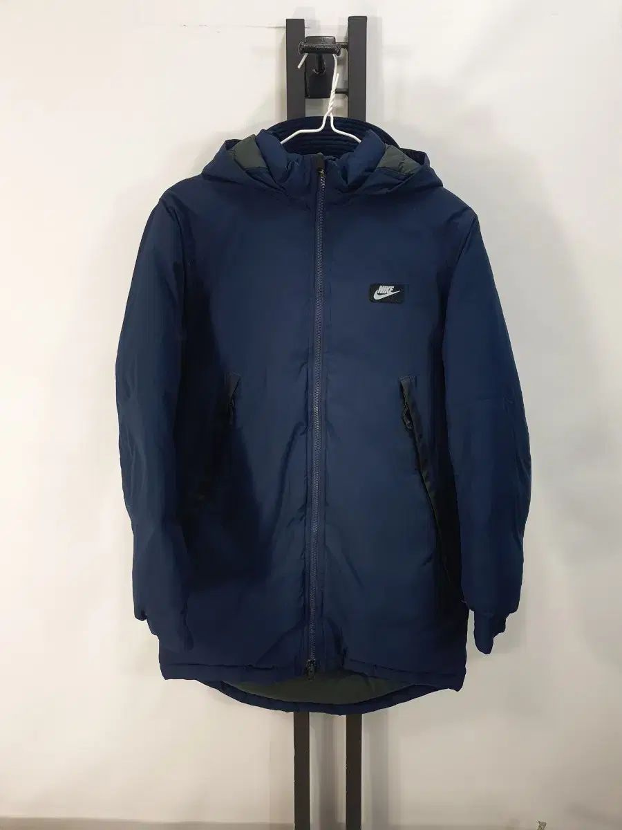NIKE キッズ ロングダウンジャケット ネイビー L 150 160