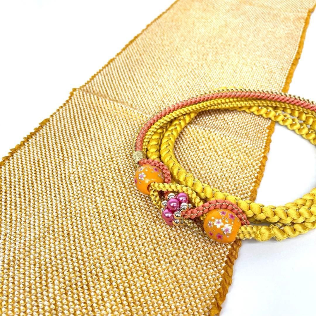 総絞り帯揚げ-帯締めセット