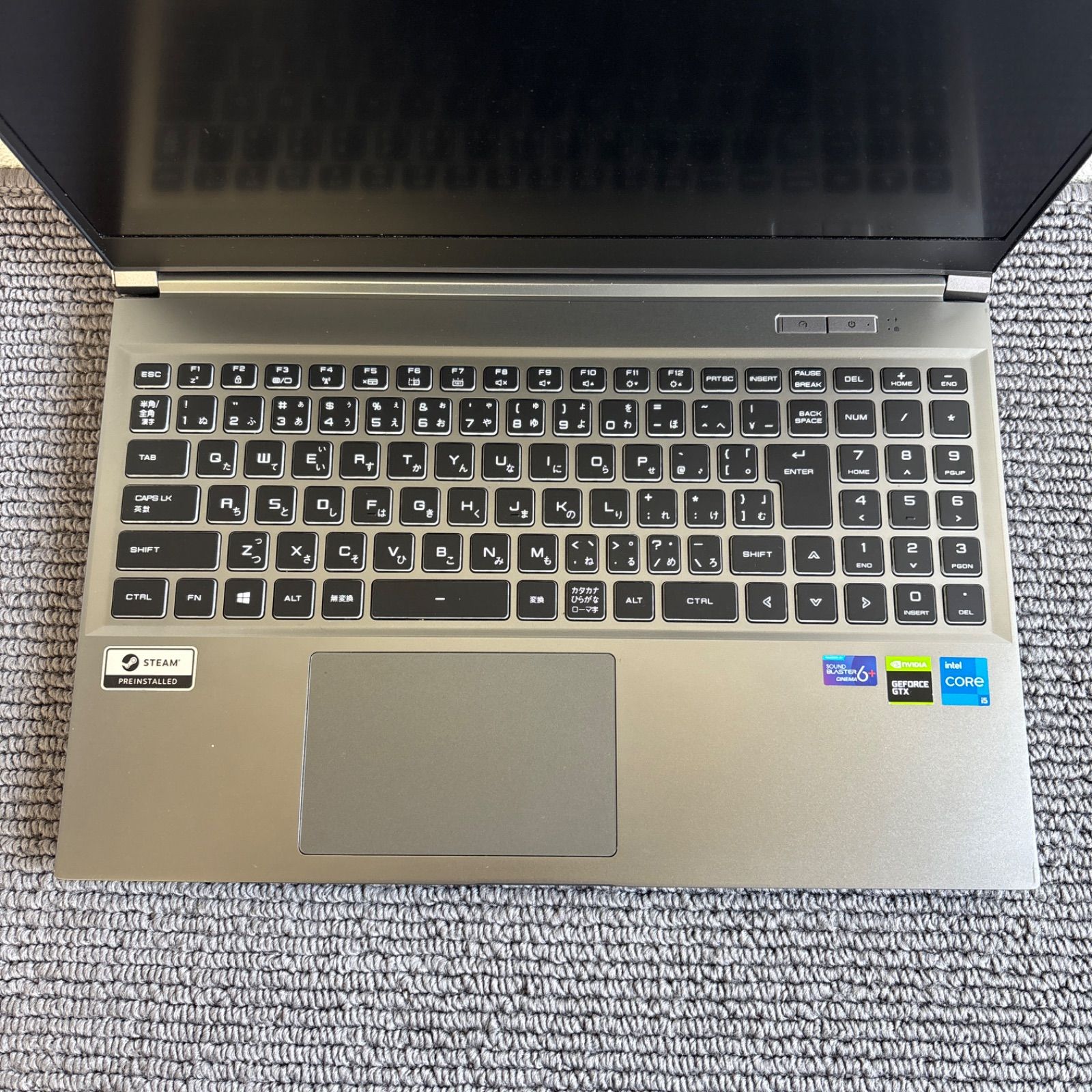 Galleria RL5C-G50 i5-11400H メモリ16GB SSD 512GB Win11 GeForce GTX