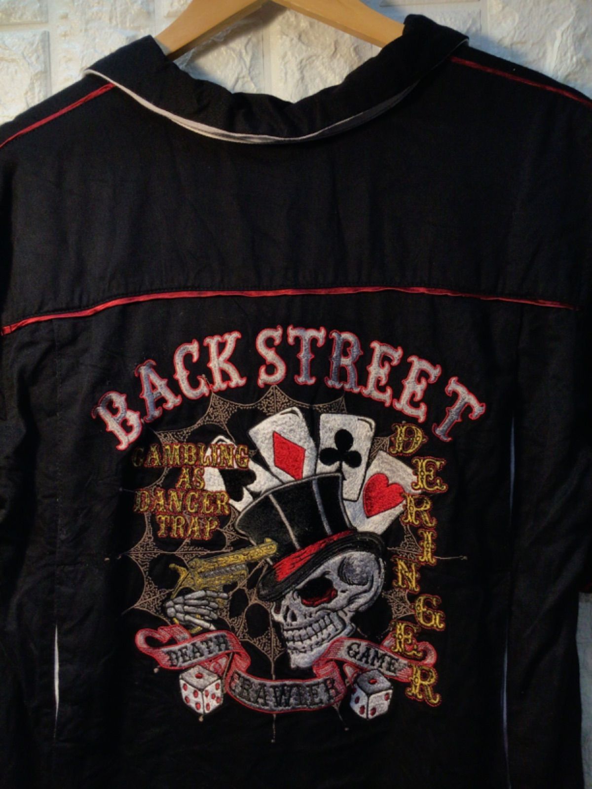 Back Street Crawler ボウリングシャツ