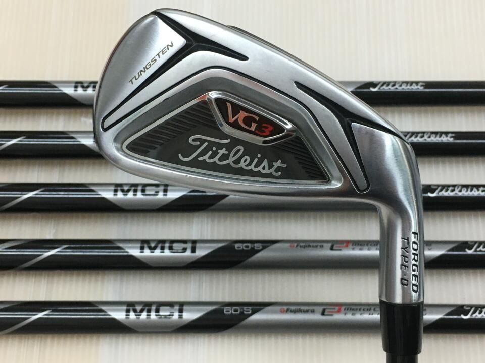 タイトリスト VG 3 TYPE-D 2018 VGI Sフレックス アイアンセット 最短