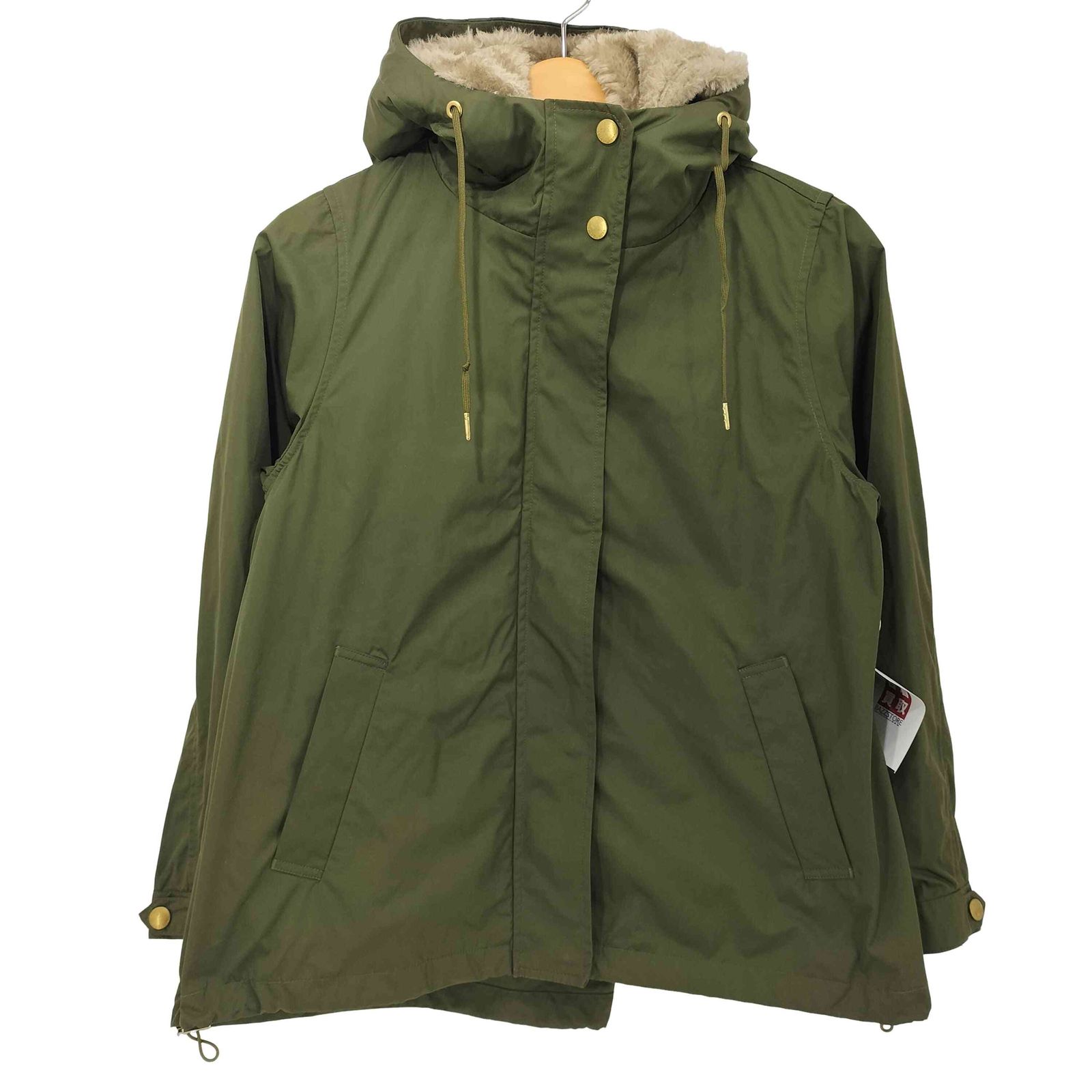 スローブイエナ SLOBE IENA エコファーライナー付きフードミリタリー