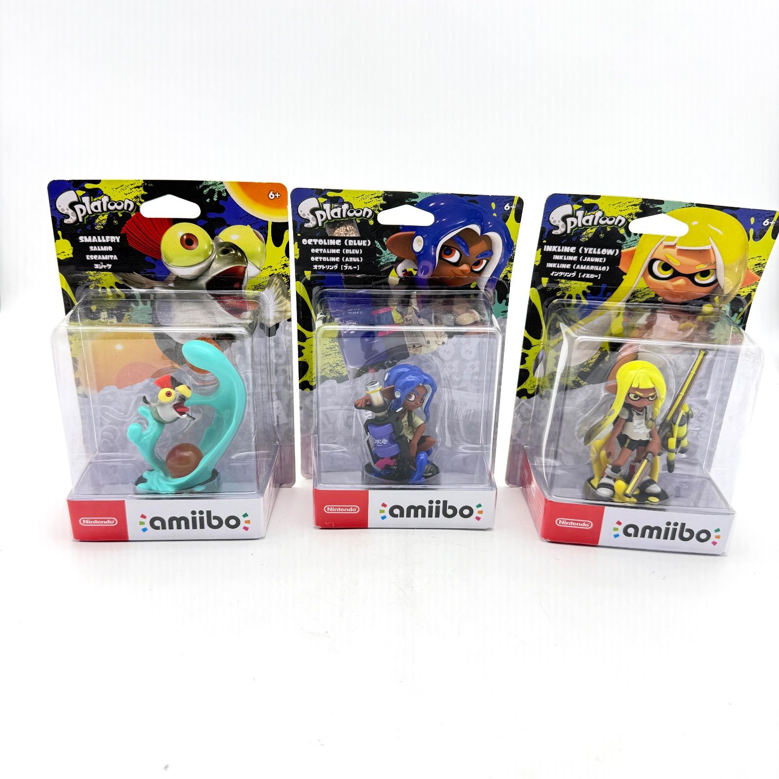 amiibo スプラトゥーン3 3体セット（インクリング イエロー／オクト
