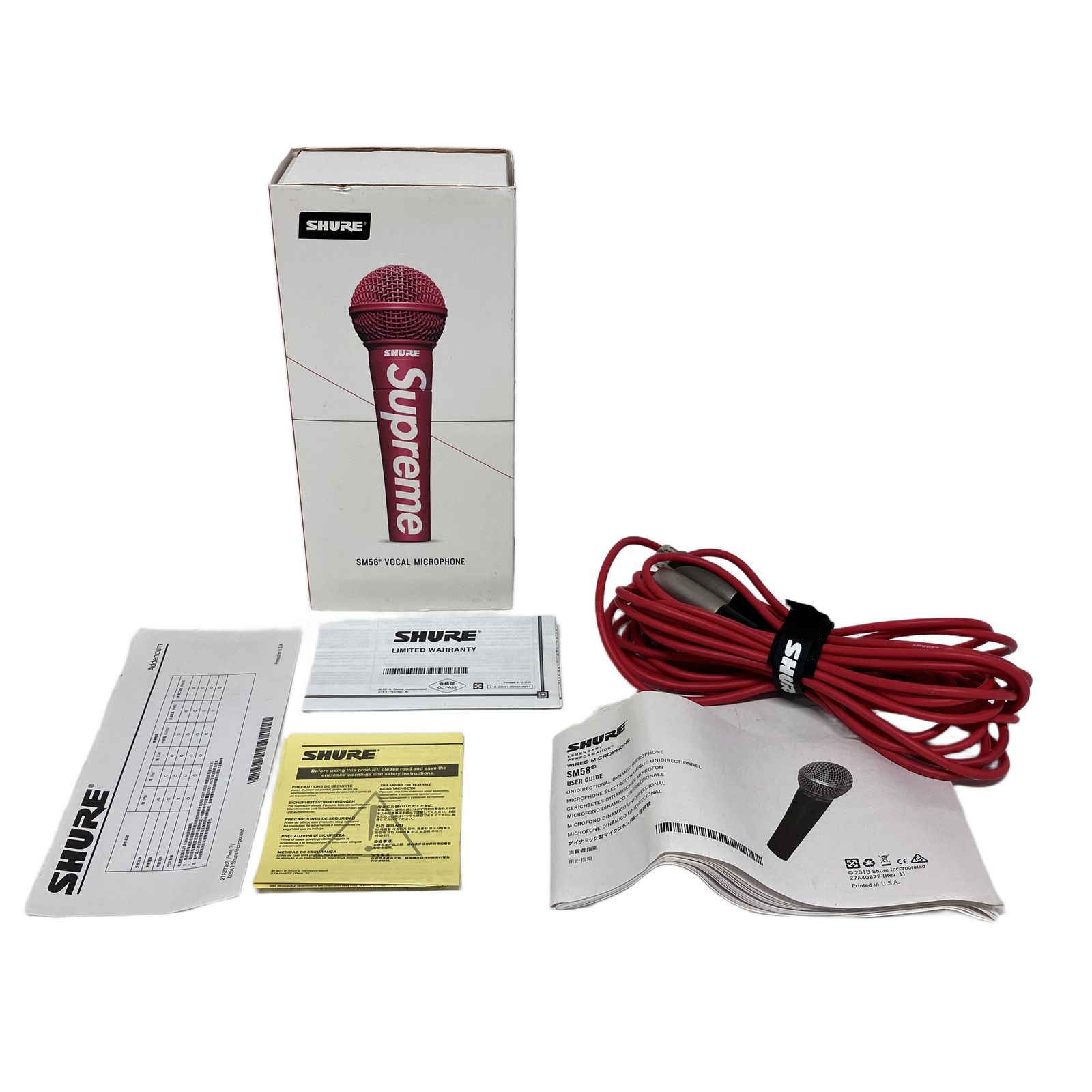 Supreme シュプリーム Shure SM58 マイク SM58 Vocal Microphone