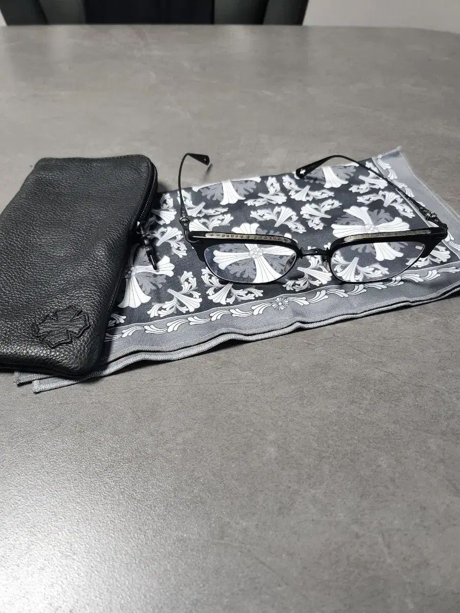 CHROME HAEATS クロムハーツ スランテディクション 54 サイズ ブラック マット