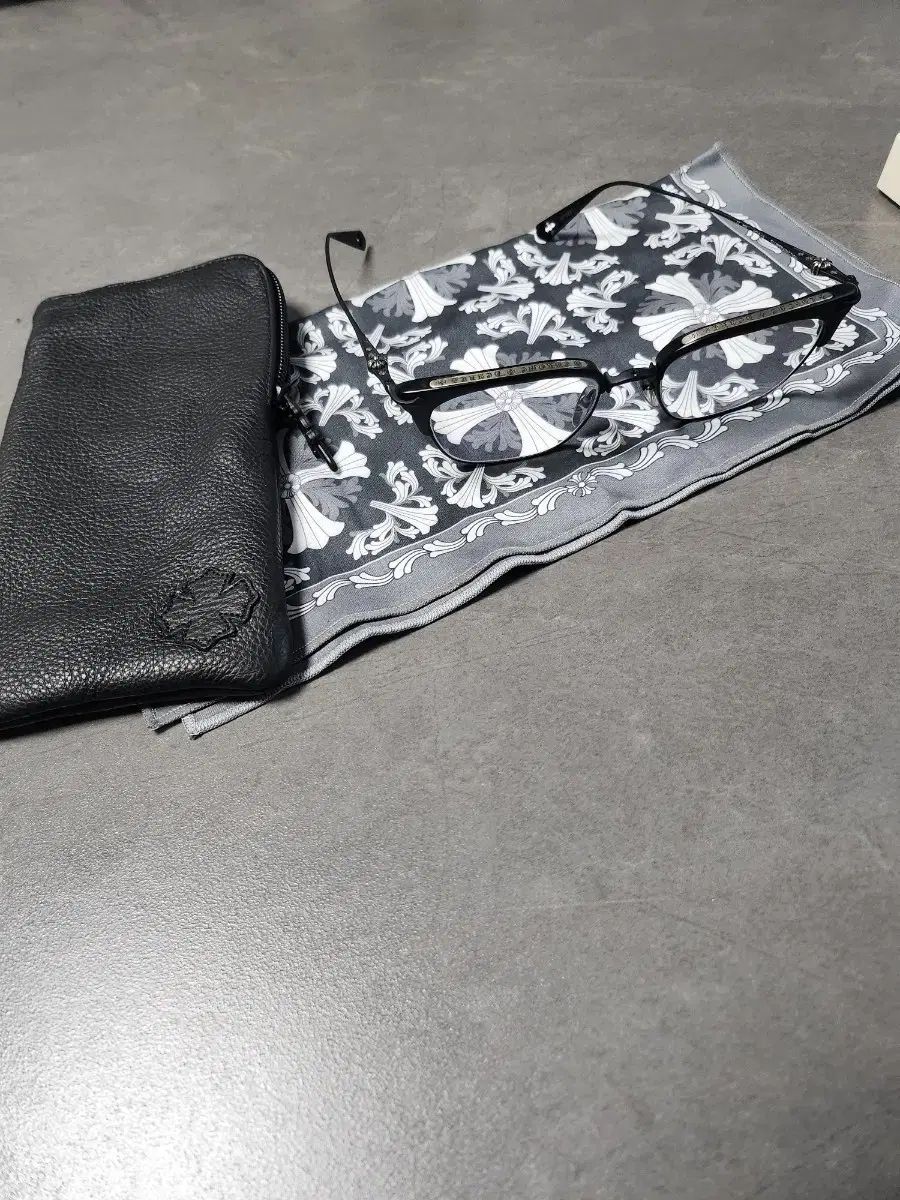 CHROME HAEATS クロムハーツ スランテディクション 54 サイズ ブラック マット