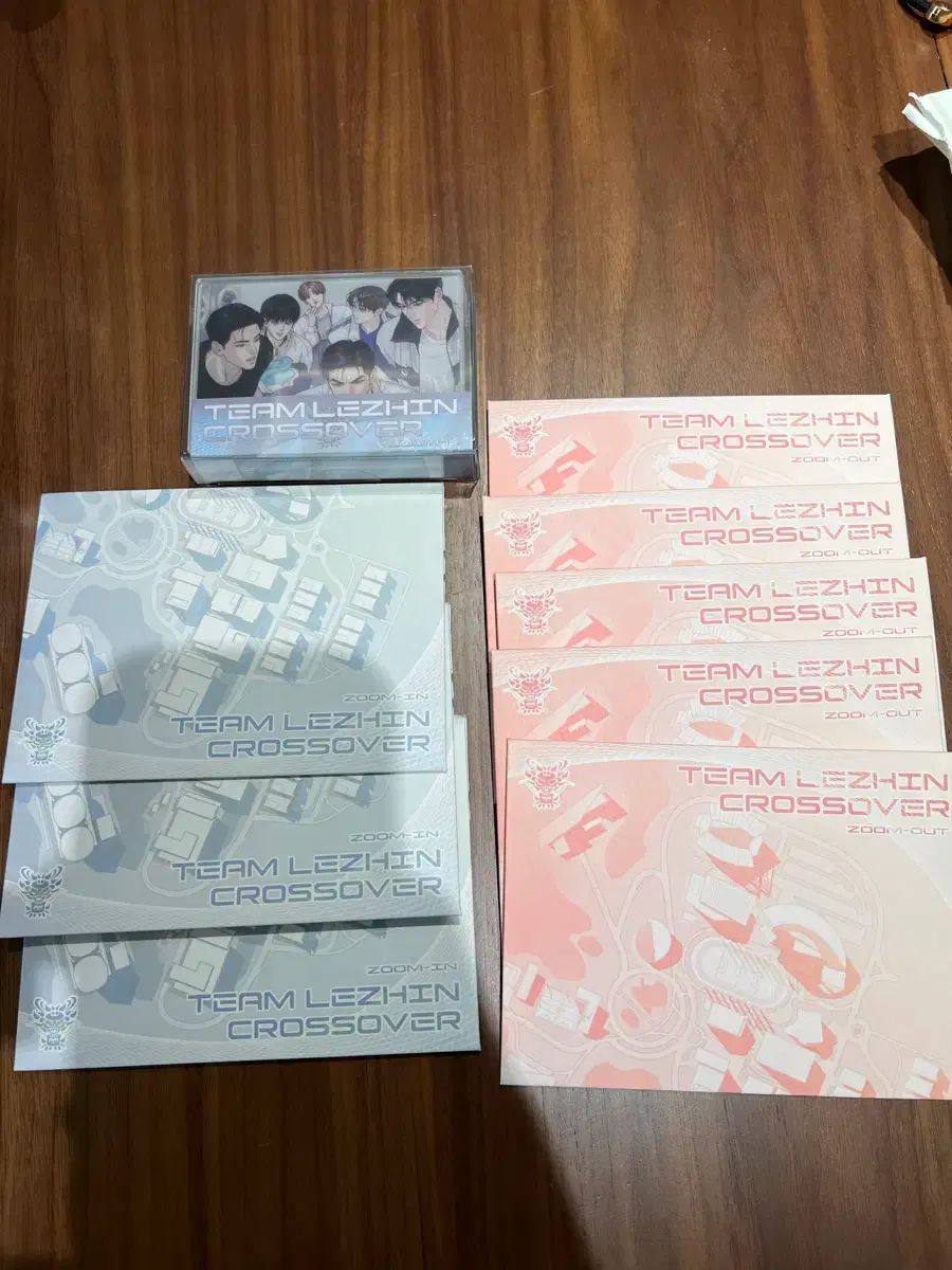 チーム レジン クロスオーバー スナップ ズームイン 3 ズームアウト 5 アクリルカード セット まとめ
