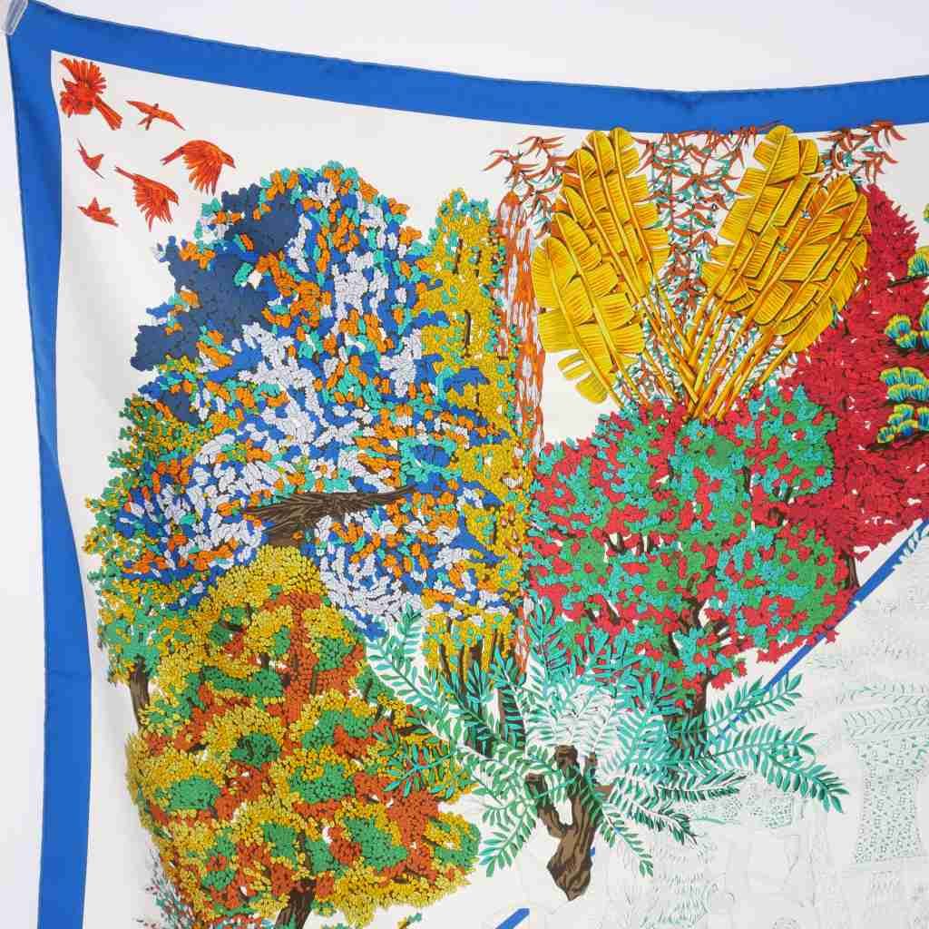 HERMES エルメス カレ90 Les legendes de l'Arbre エルメス HERMES