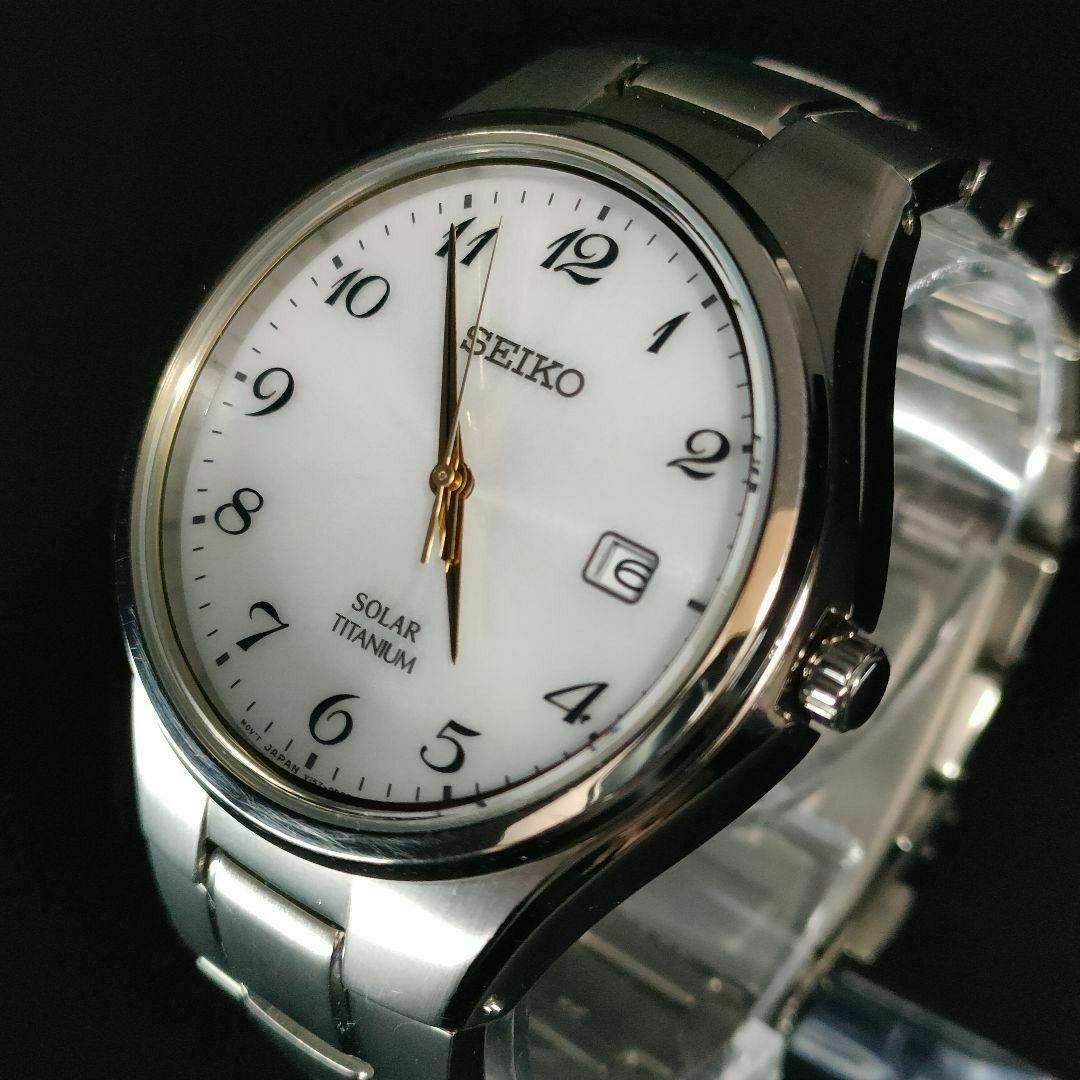 810-9 美品 SEIKO セイコー spirit スピリット ホワイト ゴールド 