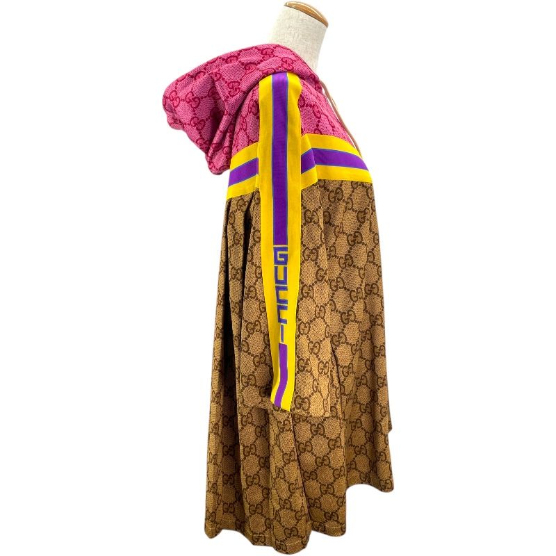 GG総柄テクニカルジャージパーカー