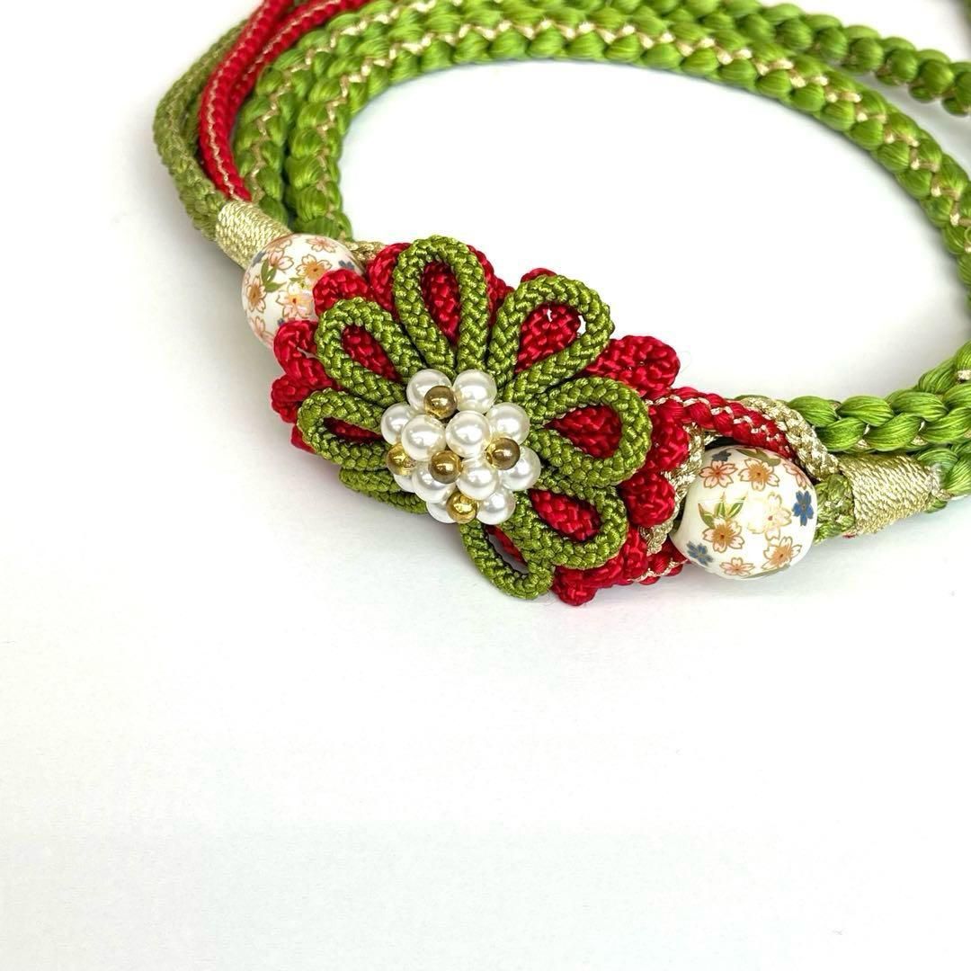 着物と帯 時流 O 251023 t◆振袖用 総絞り帯揚げ-帯締めセット◆正絹