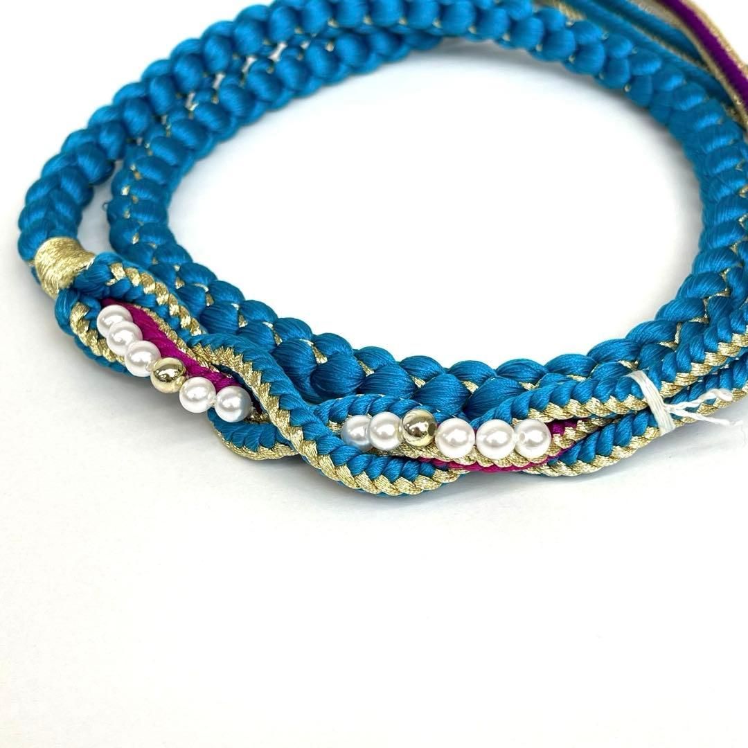 着物と帯 時流 O 251024 t◆振袖用 総絞り帯揚げ-帯締めセット◆正絹