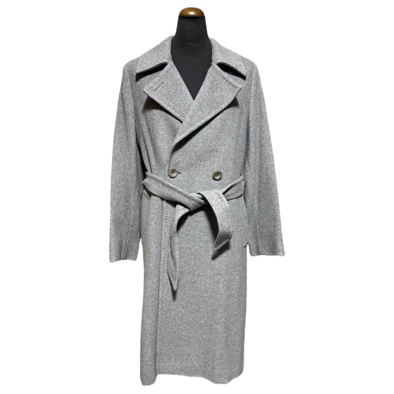 Max Mara マックスマーラ レディース ウール ロングコートグレー