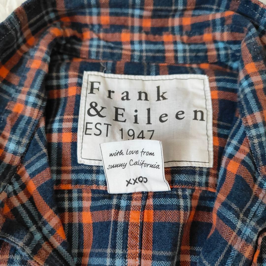 Frank & Eileen BARRY 限定モデル チェックシャツ XXS オファー USA製