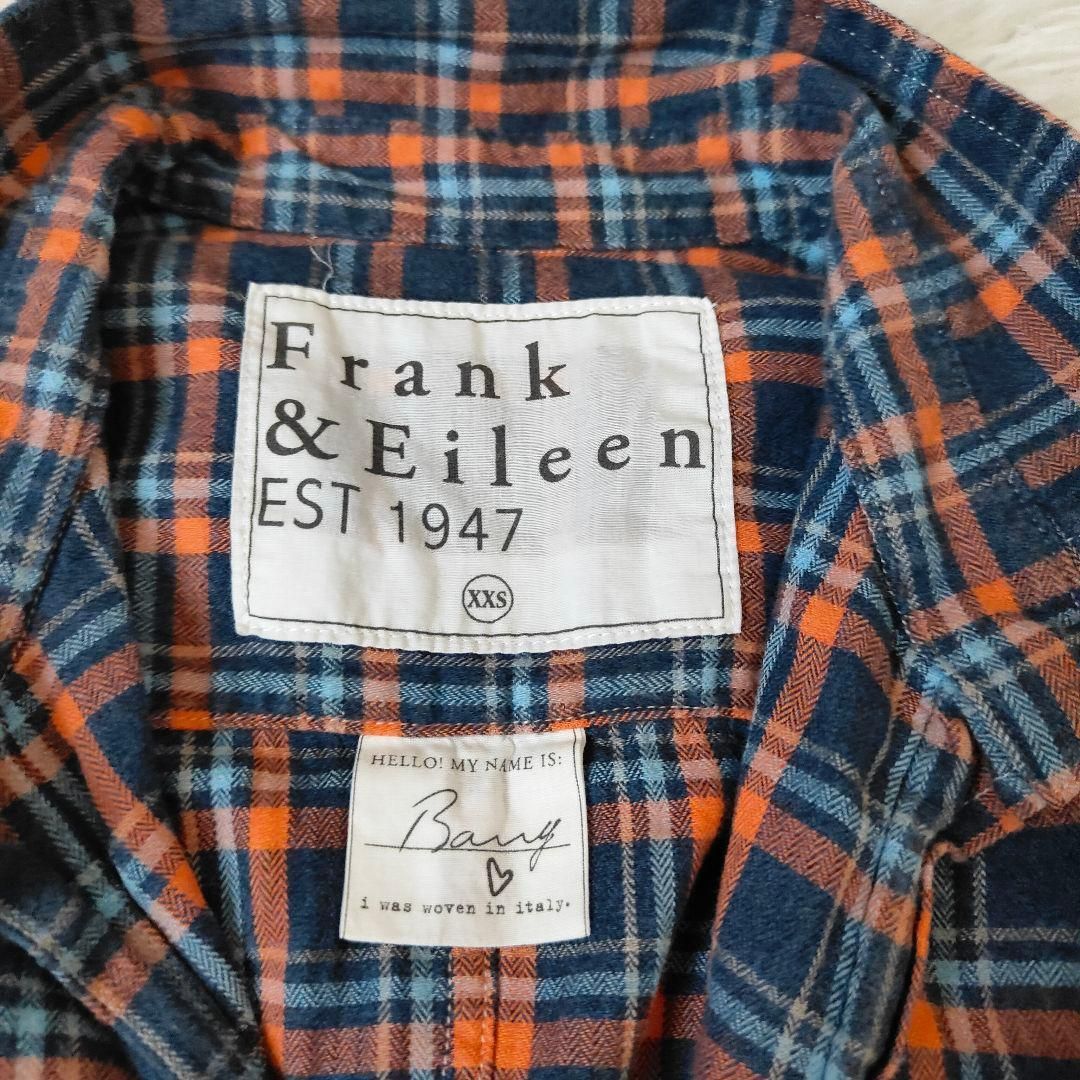 Frank&Eileen BARRY 限定モデル チェックシャツ XXS USA製 - メルカリ