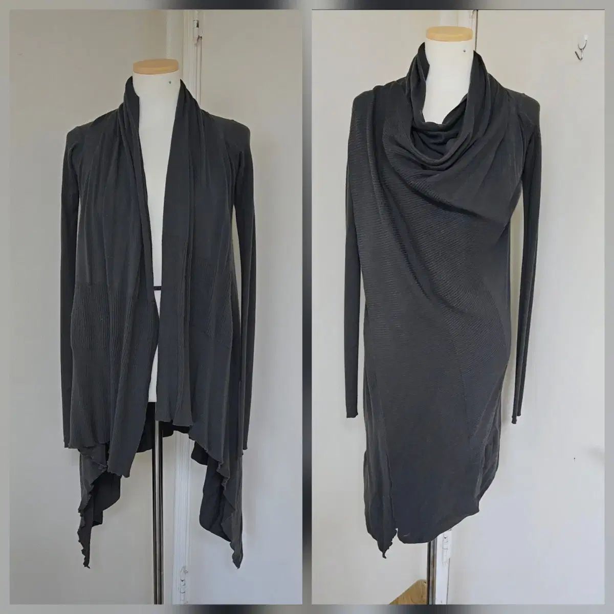 RICK OWENS リックオウエンス アシンメトリー カーディガン | 42 コンディション最高