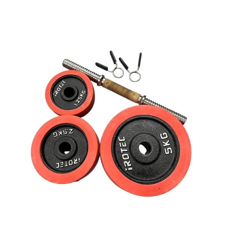 送料無料】 アイロテック IROTEC ダンベルセット 2セット 可変式 5kg