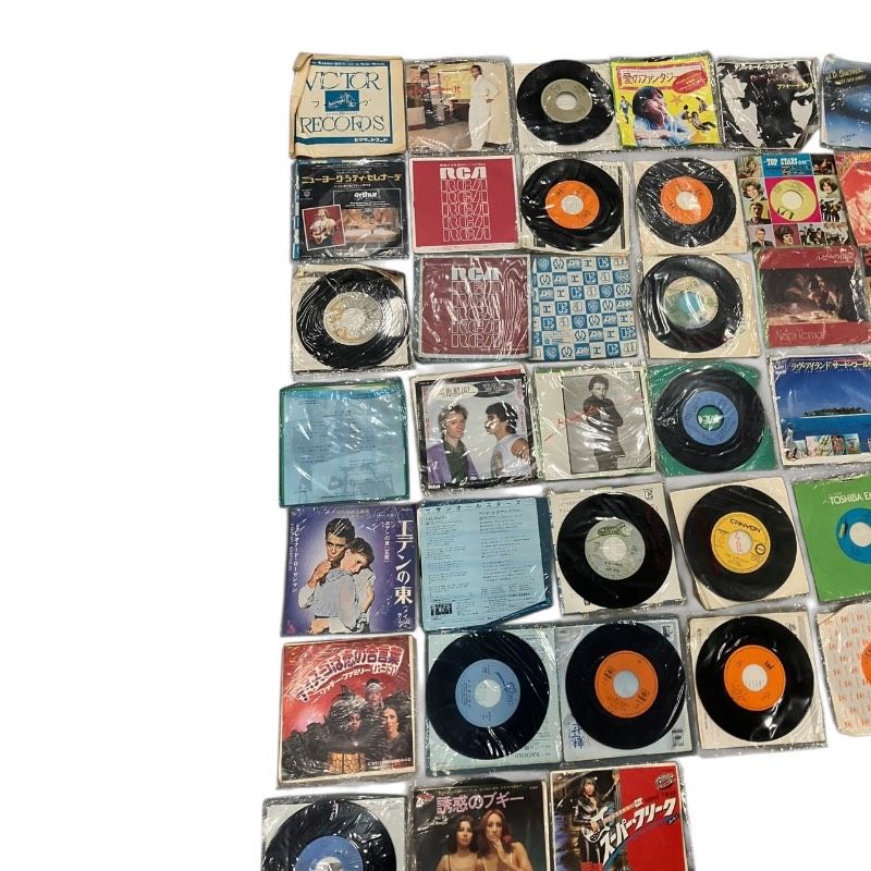 送料無料】 邦楽・洋楽 EPレコード 大量まとめ売り 7インチ シングル盤