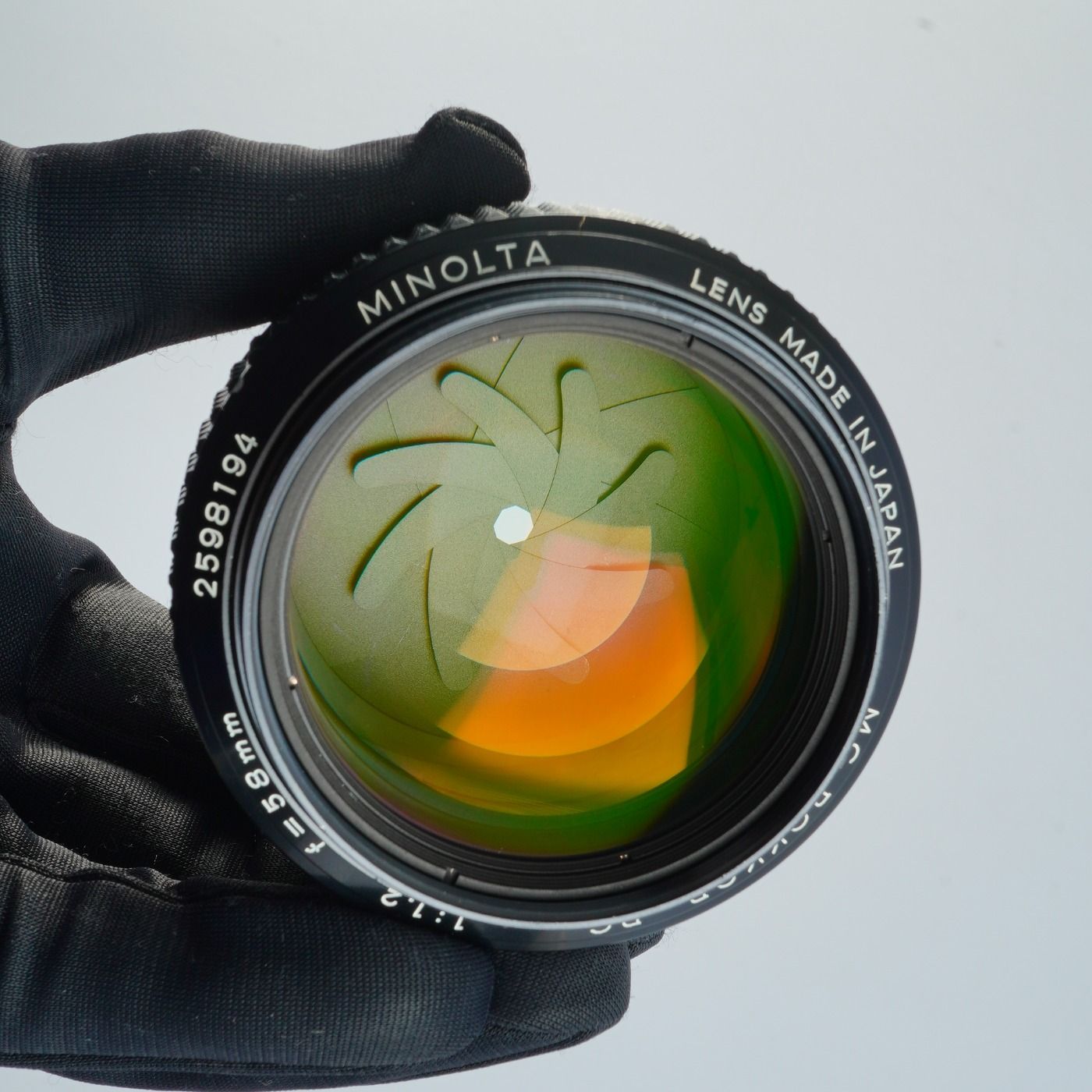 MINOLTA ミノルタ MC ROKKOR-PG 58mm F/1.2 単焦点レンズ - メルカリ