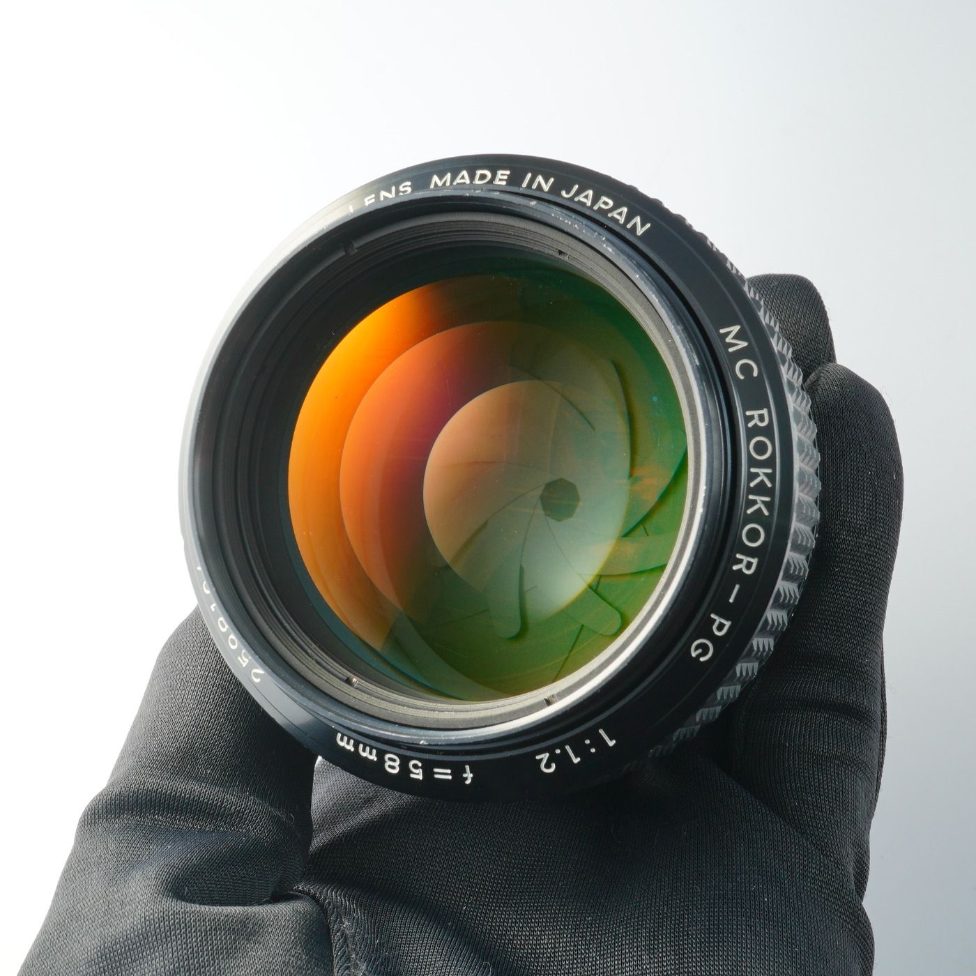 MINOLTA ミノルタ MC ROKKOR-PG 58mm F/1.2 単焦点レンズ - メルカリ