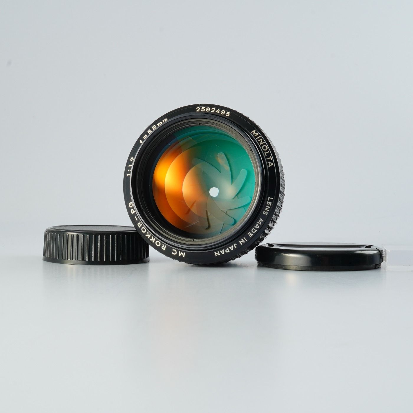 レンズ(単焦点) MINOLTA MC ROKKOR PG 58mm F1.2 backend=imagemagick;version=1;