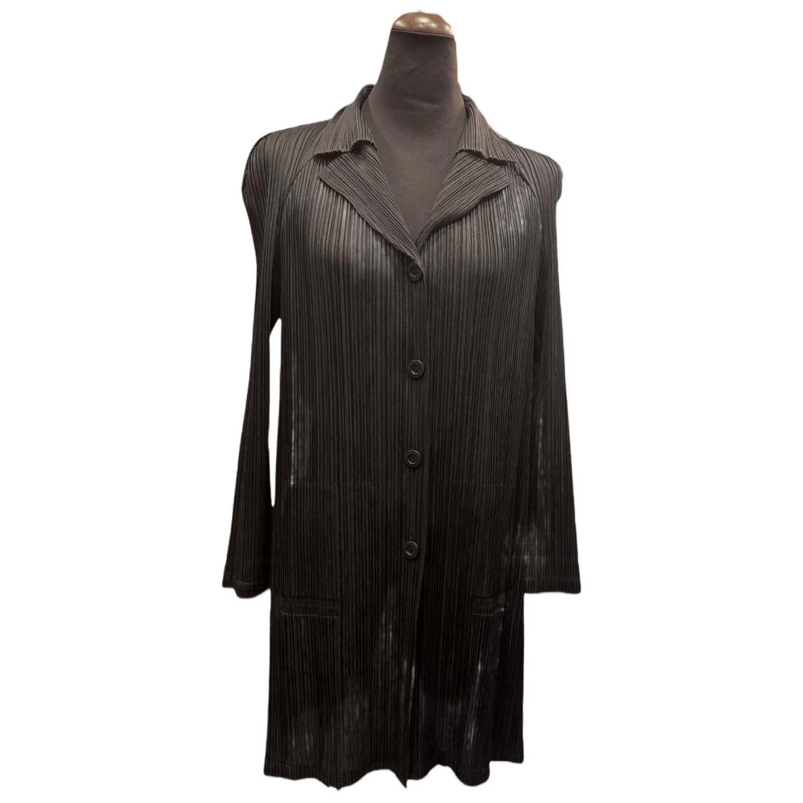 PLEATS PLEASE プリーツプリーズ ジャケット ブラック SIZE 2 イッセイ
