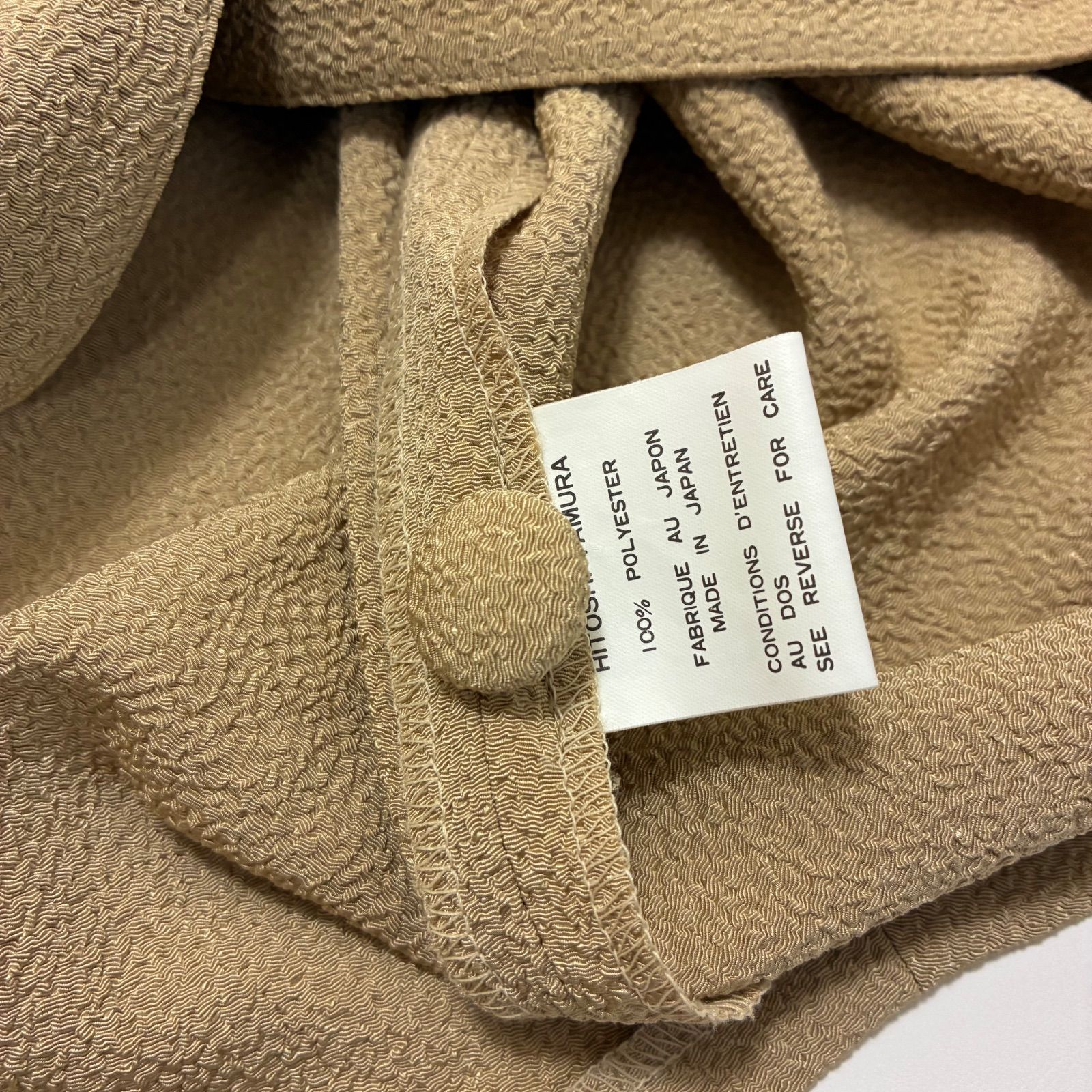 シャツ ベージュ