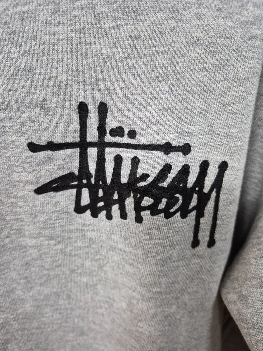 STUSSY ストック ロゴ 起毛 スウェット グレー M 100 105 - メルカリ