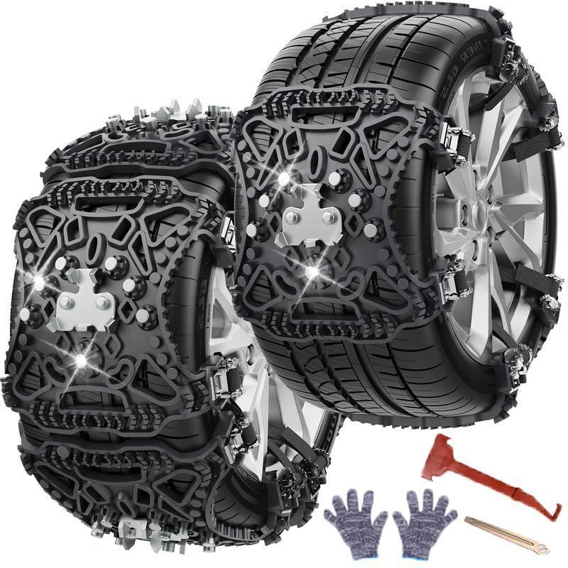 新品 DAZFE 車 非金属 タイヤチェーン スノーチェーン 軽自動車 冬