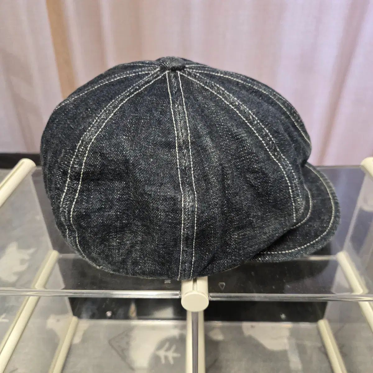 ニュースボーイキャップ デニム