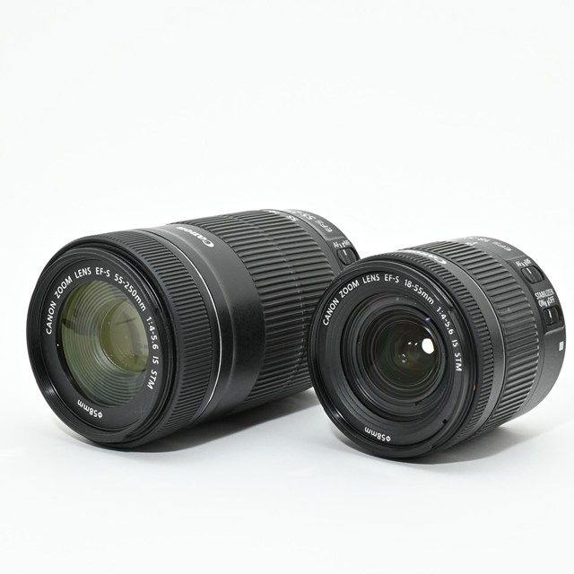 Canon EOS Kiss X 9 ダブルズームキット ブラック シャッター数16 撮影セット レンズ内小カビあり 撮影影響なし