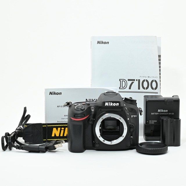 Nikon ニコン D 7100 ボディ｜シャッター数わずか3 ｜ 同等コンディション｜動作良好｜高画質2400万画素APS-C一眼レフ