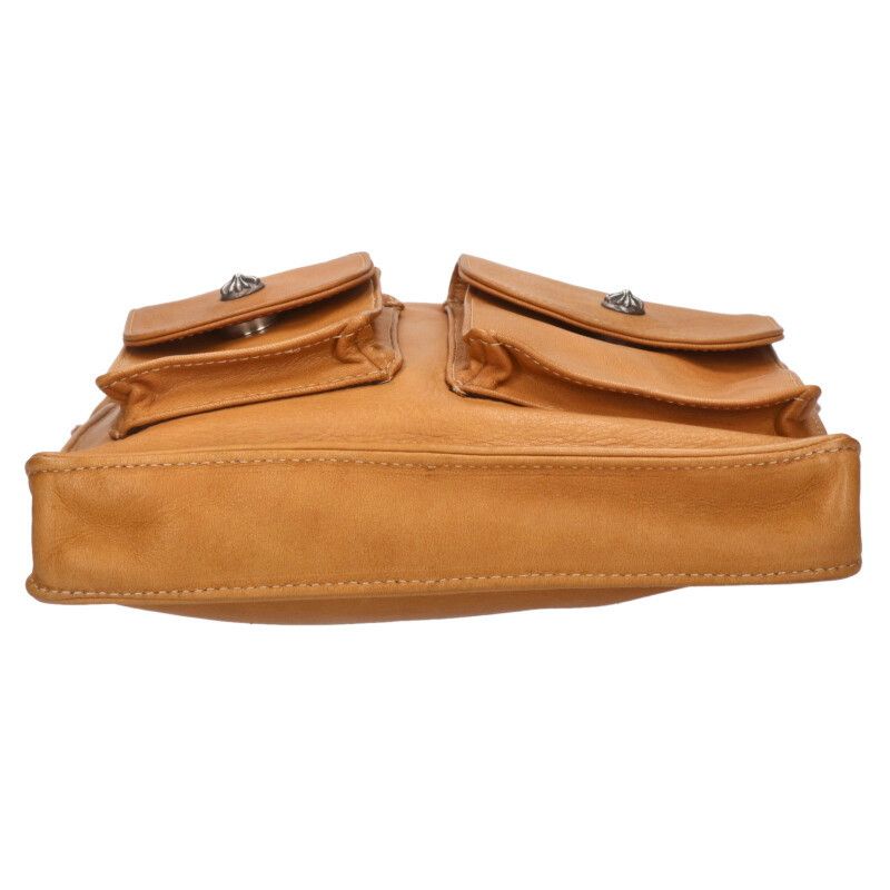 クロムハーツ F-SLINGER Fスリンガー レザーショルダーバッグ メンズ