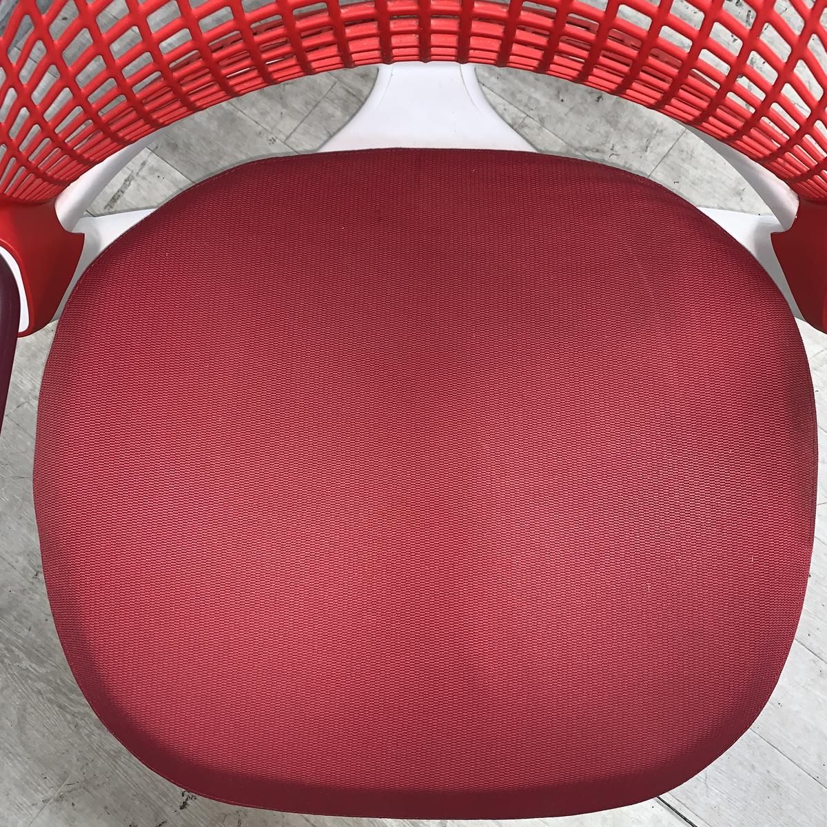  オフィスチェア Harman ハーマンミラー セイルチェア レッド AS1YA23AA 1616 GIK918455大 オフィス用回転 オフィスチェア ワークチェア 椅子 チェア