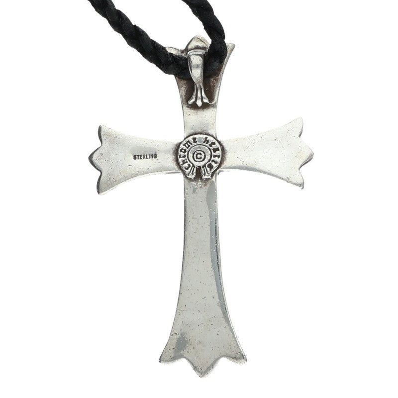 クロムハーツ CH CRS LG BC/ラージCHクロス Wボロチップ/シルバー