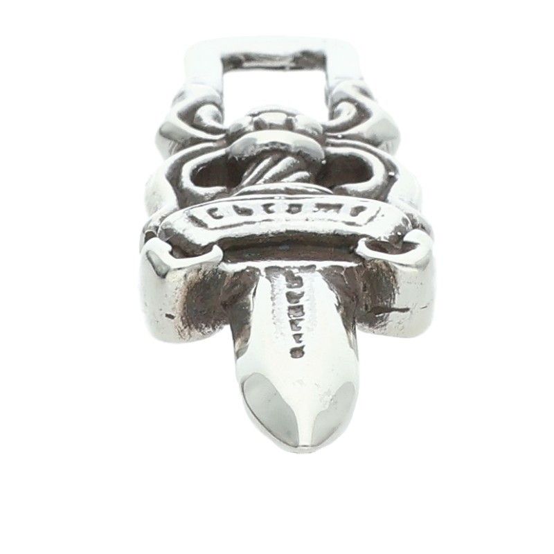 クロムハーツ #5DAGGER ZIP1/#5ダガーチャーム シルバーネックレス