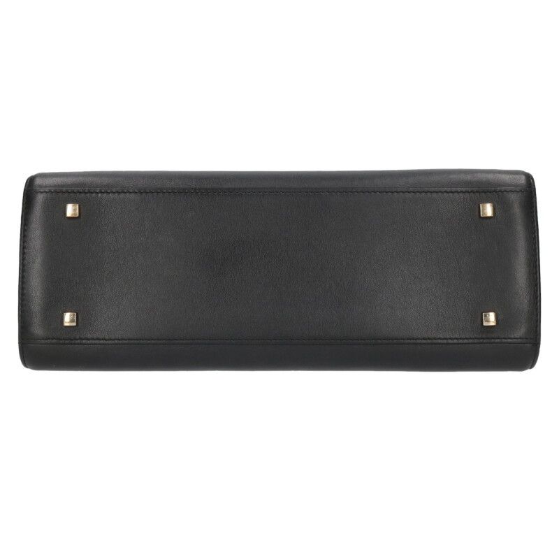 デルボー　タンペートGM ブラック　クリスピーカーフ デルボー サイズ:GM タンペートGM クリスピーカーフ2WAYショルダー