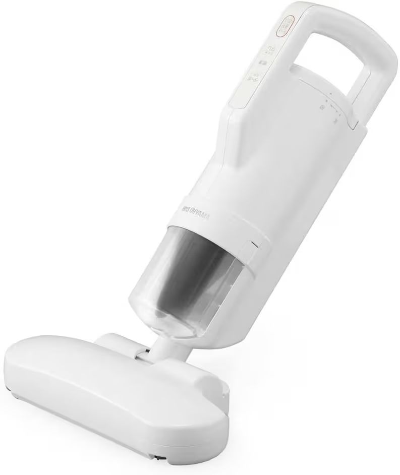 WJ 161 アイリスオーヤマ 布団クリーナー たたき回数 毎分7000回 ダニちりセンサー搭載 ホワイト FCA A 3 W