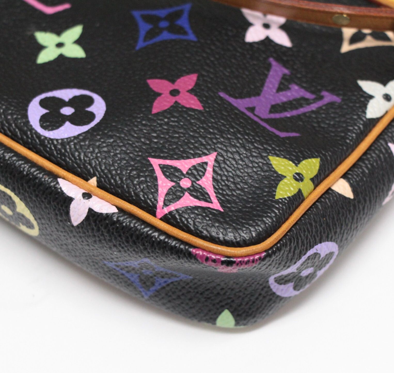 ルイヴィトン　アクセソワール　アクセサリーポーチ　マルチカラー黒 ルイヴィトン Louis Vuitton ポシェットアクセソワール アクセサリー