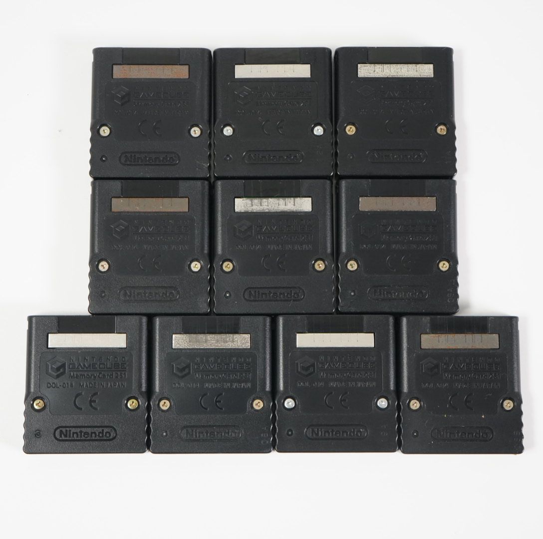 み ニンテンドー ゲームキューブ メモリーカード251 セット
